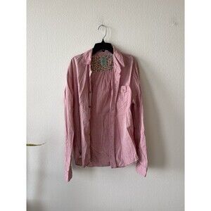 SCOTCH & SODA Men's XL Pink Button Down Shirt Long Sleeve Casual Pocket